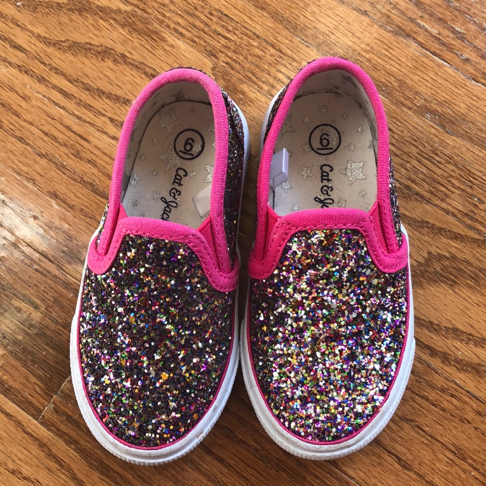 Sparkle Slip on Shoes